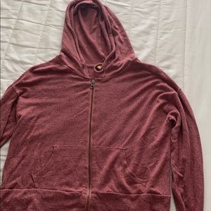 zip up sweatshirt
